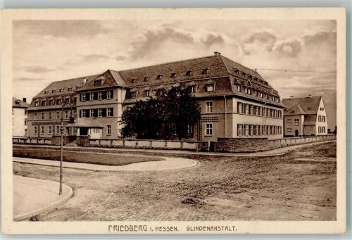 Friedberg 1915 Anstalt für Blinde