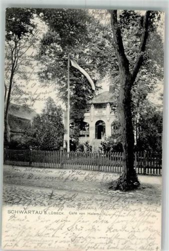 23611 W2407 Bad Schwartau 1904 Foto AK Cafe von Halem