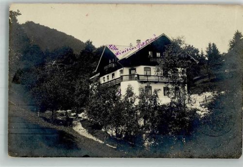 Grassau 191 Villa Ort handschriftlich