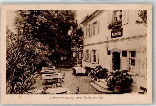 88149 W8993 Nonnenhorn Foto AK Fürst'sche Weinstube Inflationsporto