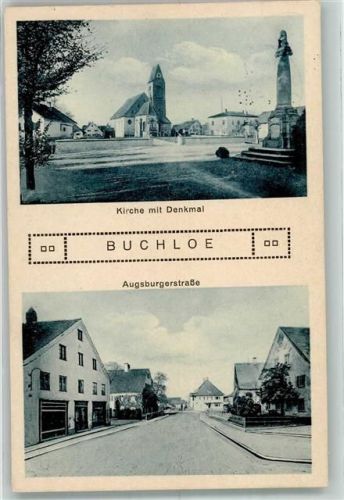 Buchloe Kirche Denkmal Augsburgerstraße