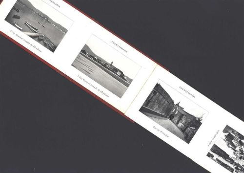 Fuenterrabia Leporello 12 Ansichten 167 cm x 10 cm