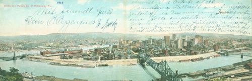 Pittsburgh Vogelschau