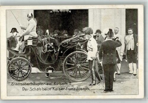 BOAKC Der Schah beim Kaiser Franz Joseph