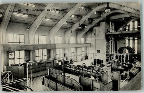 Kootwijk Radio Station der Langegolf Interieur