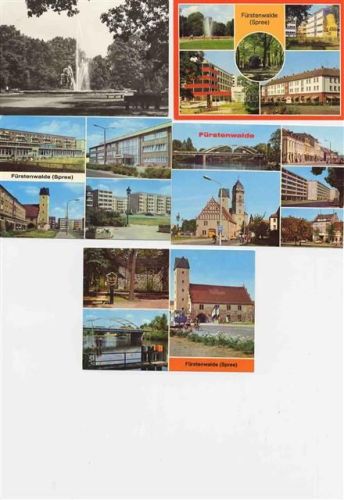 Fürstenwalde Lot mit 5 div. AK
