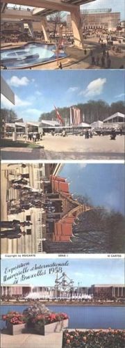 Brüssel Bruxelles Expo 1958 8 AK Expo