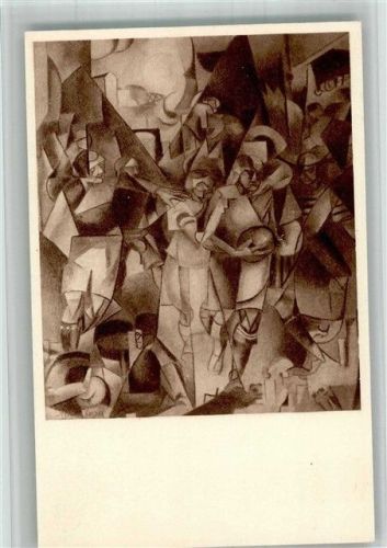 Berlin Mitte Zeitschrift Erster Deutscher Herbstsalon Albert Gleizes Die Fußballspieler Expressionismus