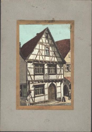 Marbach Schiller Geburtshaus