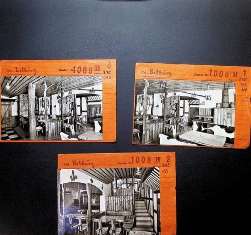 W5520 Bitburg Lot mit 3 AK Musterkarten Original aus Metzarchiv Bestellvorgänge und Auflagenzahlen Radio Kleinposten bis 20