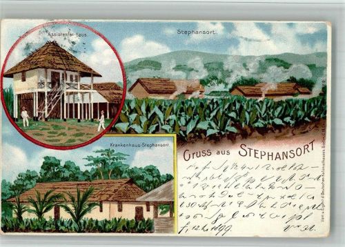 1899 Stephansort Krankenhaus Deutsche Schutzgebiete Nr. 9