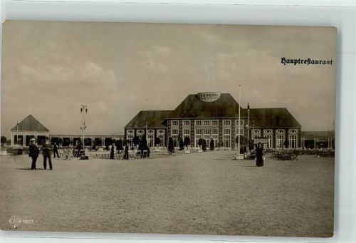 1907 Deutsche Aemee- Marine- u. Kolonial Ausstellung Berlin Hauptrestaurant
