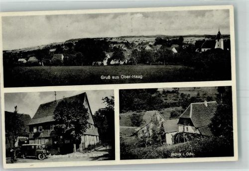 Oberhaag Mühle Gasthaus zum Hirsch