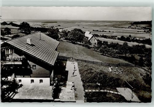 72280 W7295 Hallwangen Foto AK Kinderkurhaus Kinder