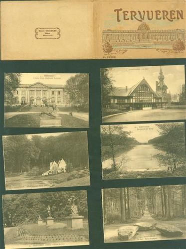 Tervuren Lot mit 10 AK Schloss Originalumschlag