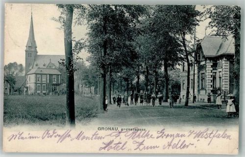 Gronau Eperstrasse Bahnpost Dortmund-