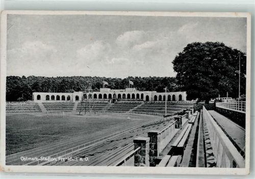 Frankfurt WK II Fahne Ostmark Stadion