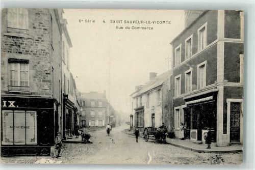 Saint-Sauveur-le-Vicomte Rue du Commerce