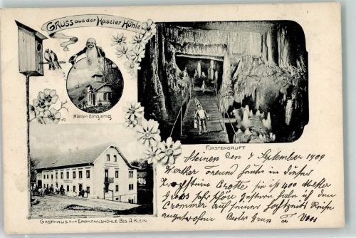 Hasel 1906 Haseler Höhle Zwerge Vogelhäuschen Fürstengruft Gasthaus zur Erdmannshöhle