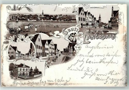 Langquaid 1899 Vorläufer