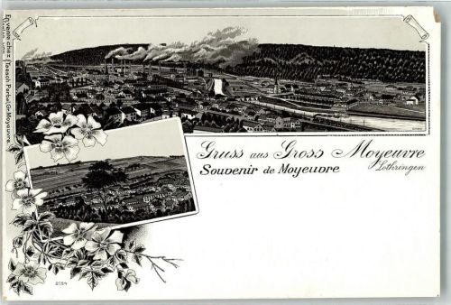 Moyeuvre-Grande Lithographie Vorläufer