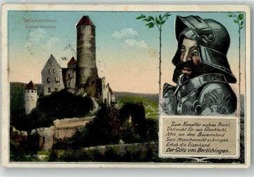 Neckarzimmern Schloß Hornberg Ritter Götz von Berlichingen