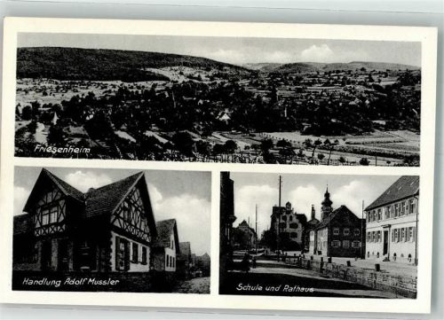 Friesenheim Handlung Mussler Fachwerk Schule Rathaus