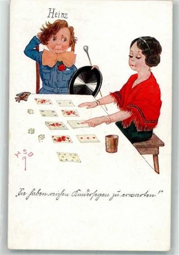 sign. HSB Herbert Schultz Herschau Kartenspiel Würfel Verlag Neue Meister Nr. 442