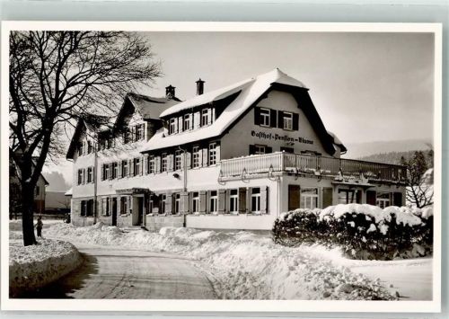 Buhlbach Gasthaus zur Blume Winter