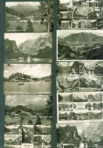 83471 W8240 Schönau a Königssee Lot mit 50 AK wenige mehrfach