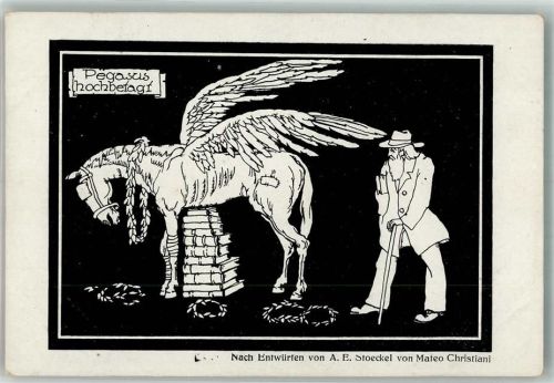 Nacht Entwürfen v. Stoeckel A.E. von Mateo Christiani - Hochbetagt Pegasus Verlag
