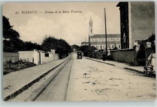 Biarritz Avenue de la Reine Victoria Oldtimer