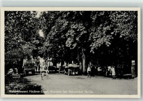 3443 Kronstein - Gasthaus Waldrestaurant Haubner Erhart Oldtimer