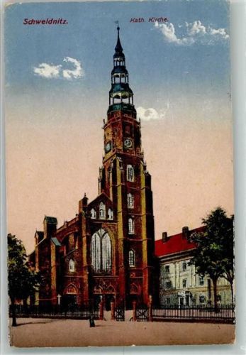 Schweidnitz 1943 Kath. Kirche