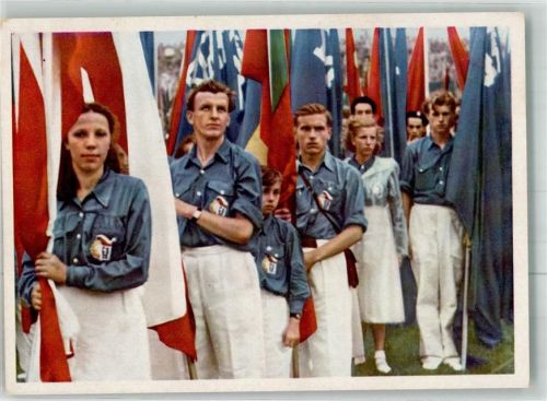 Die Jugend der Welt will den Frieden Politik VEB Volkskunstverlag