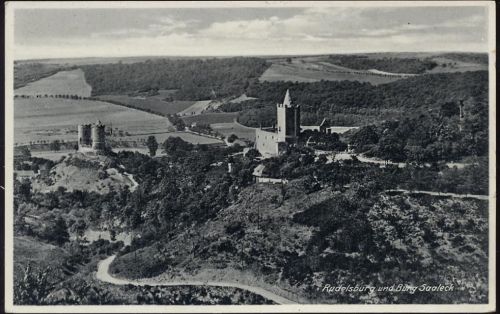 06618 O4801 Saaleck 1940 - Saaleck, Rudelsburg und Burg Saaleck,Th. C. Ruprecht AKU1