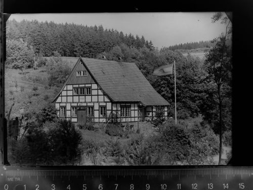 57413 W5950 Finnentrop GLASNEGATIV Jugendherberge