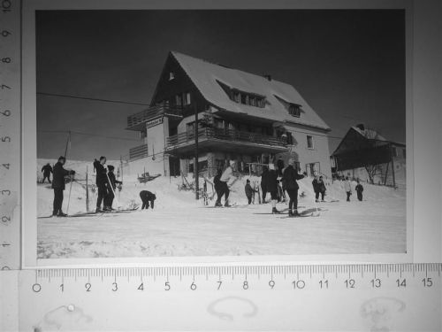 Langewiese Skifahrer