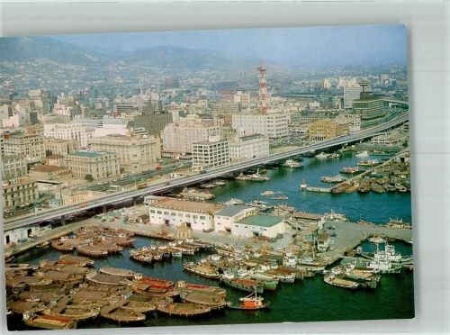 Kobe Fliegeraufnahme Hafen City