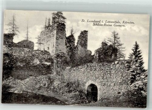 Bad Schloss Ruine Gomern