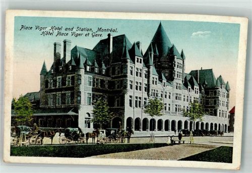 Montreal Hotel Place Viger Bahnhof