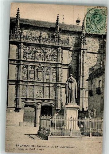 Salamanca Denkmal Fasade Universität Marke bildseitig