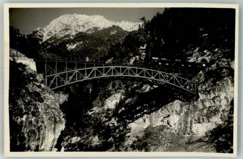 Reith Eisenbahn Karwendelbahn Schlossbachbrücke
