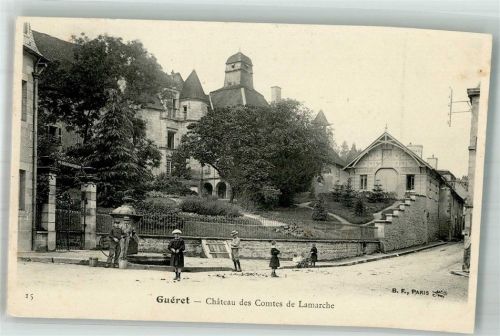 Gueret Schloss Chateua des Comtes de Lamarche