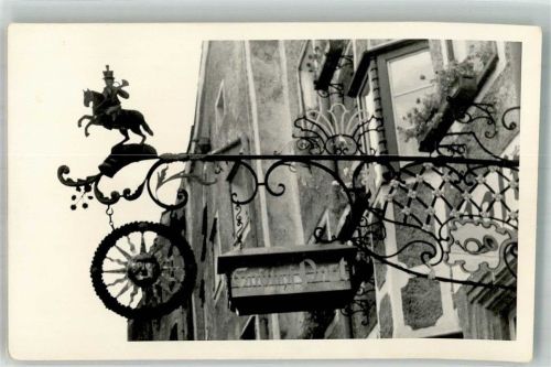 Rattenberg Gasthaus Post Werbeschild Ort handschriftlich