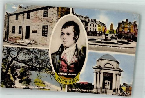 Dumfries Bildnis Robert Burns Mausoleum High Street
