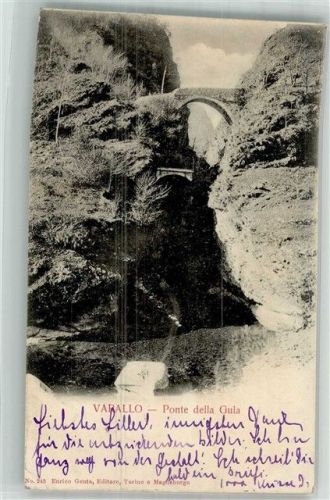 Varallo 1900 Ponte della Gula