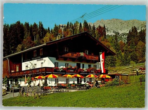 Ellmau 1977 Gasthaus Haflingertränke Grubhof
