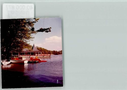 Bokel Treetboote und Ruderboote am Mühlenteich