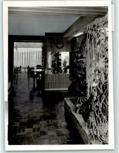 78048 W7730 Pfaffenweiler , Schwarzw FOTO KEINE AK Café Kunz Innenaufnahme